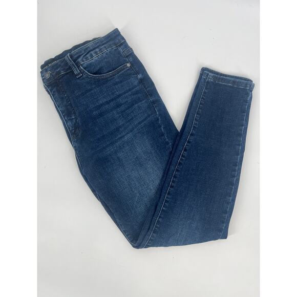 Judy Blue Dark Wash Skinny Jeans Size 15/32 - Picture 4 of 7